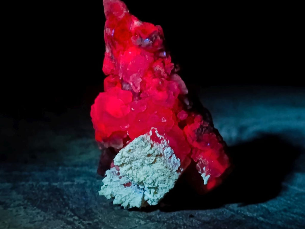 Natural Stacked Rhombohedral Calcite Specimens with Phosphorus Aragonite x 6 From Albert's Mountain, Lesotho - Toprock Gemstones and Minerals 