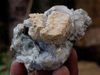 Natural Stacked Rhombohedral Calcite Specimens with Phosphorus Aragonite x 6 From Albert's Mountain, Lesotho - Toprock Gemstones and Minerals 