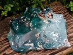 Polished XL One Side Mtorolite Chrysoprase Slice x 1 From Mutorashanga, Zimbabwe - Toprock Gemstones and Minerals 