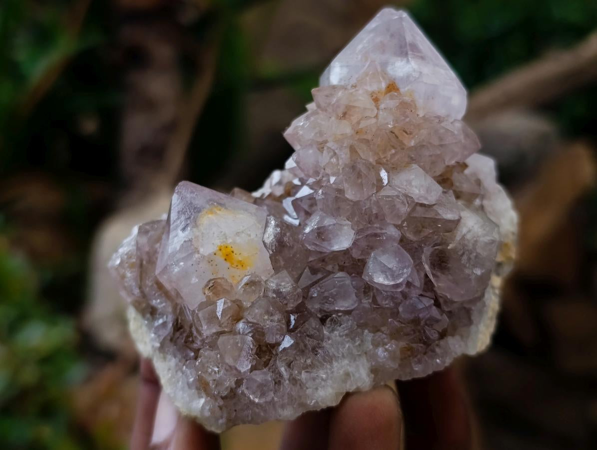Natural Smokey Spirit Amethyst Clusters x 3 From Boekenhouthoek, South Africa - Toprock Gemstones and Minerals 