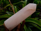 Polished Gemmy Rose Quartz Crystals x 3 From Madagascar - Toprock Gemstones and Minerals 