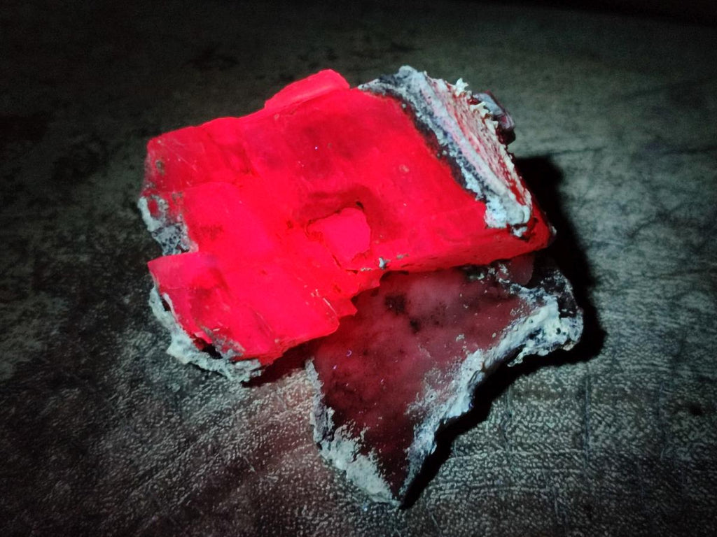 Natural Stacked Rhombohedral Calcite Crystals with Phosphorus Aragonite x 6 From Albert's Mountain, Lesotho - Toprock Gemstones and Minerals 