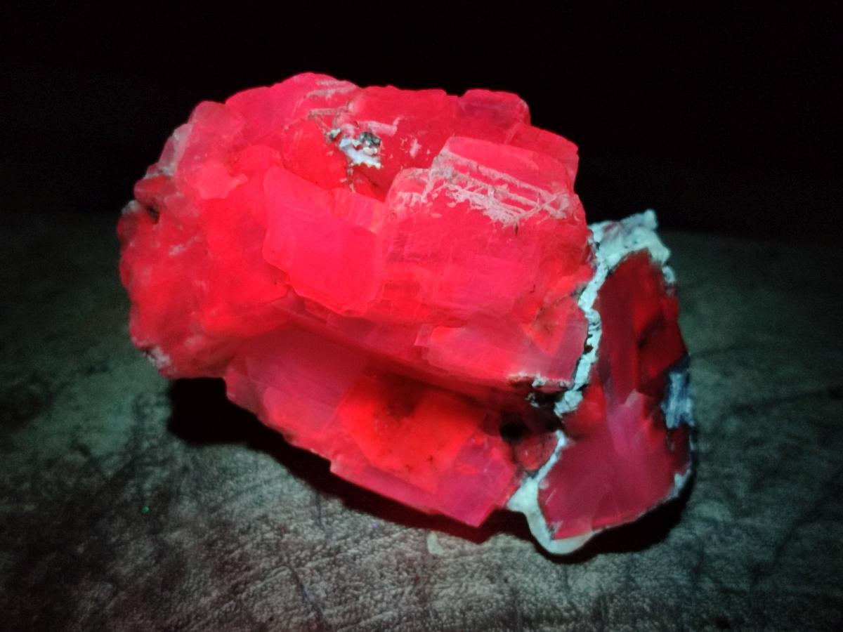 Natural Stacked Rhombohedral Calcite Crystals with Phosphorus Aragonite x 6 From Albert's Mountain, Lesotho - Toprock Gemstones and Minerals 