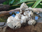 Natural Stacked Rhombohedral Calcite Crystals with Phosphorus Aragonite x 6 From Albert's Mountain, Lesotho - Toprock Gemstones and Minerals 