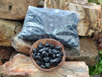 Natural Rough Black Tourmaline Double Terminated Crystals x 1, 82 Kg Lot From Zambia - Toprock Gemstones and Minerals 