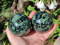 Polished Stromatolite Spheres x 3 From Katsepy, Madagascar - Toprock Gemstones and Minerals 