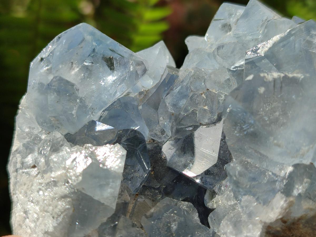 Natural Blue Celestite Specimens x 6 From Sakoany, Madagascar - Toprock Gemstones and Minerals 