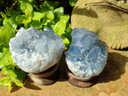 Natural Blue Celestite Specimens x 6 From Sakoany, Madagascar - Toprock Gemstones and Minerals 