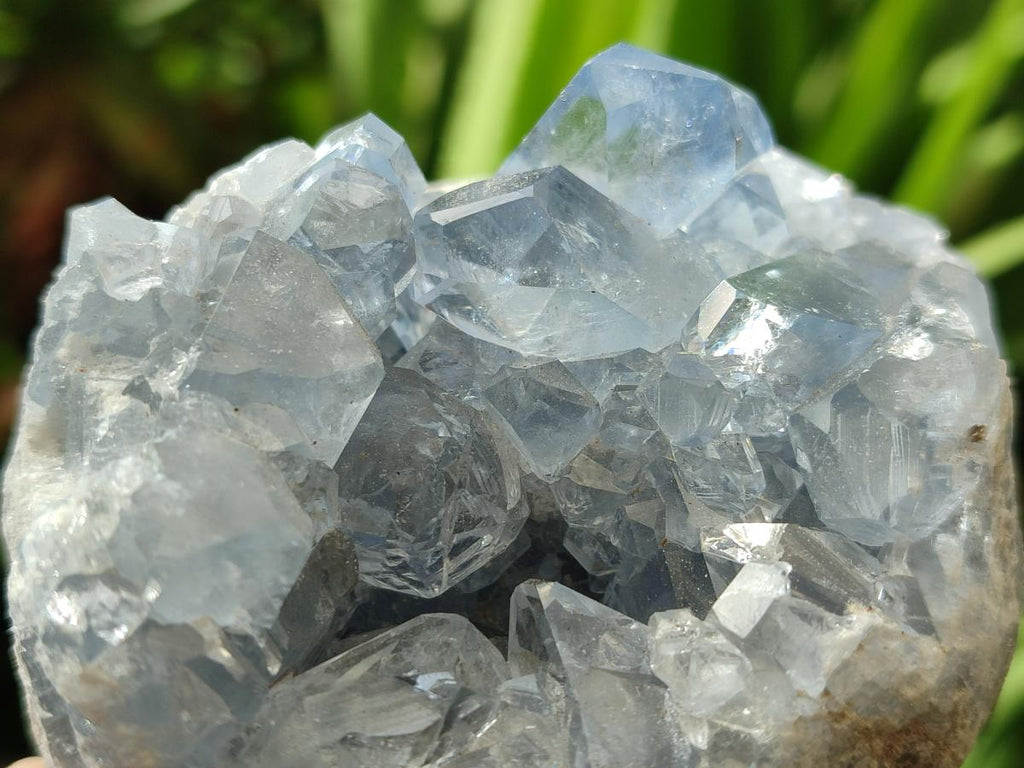 Natural Blue Celestite Specimens x 6 From Sakoany, Madagascar - Toprock Gemstones and Minerals 