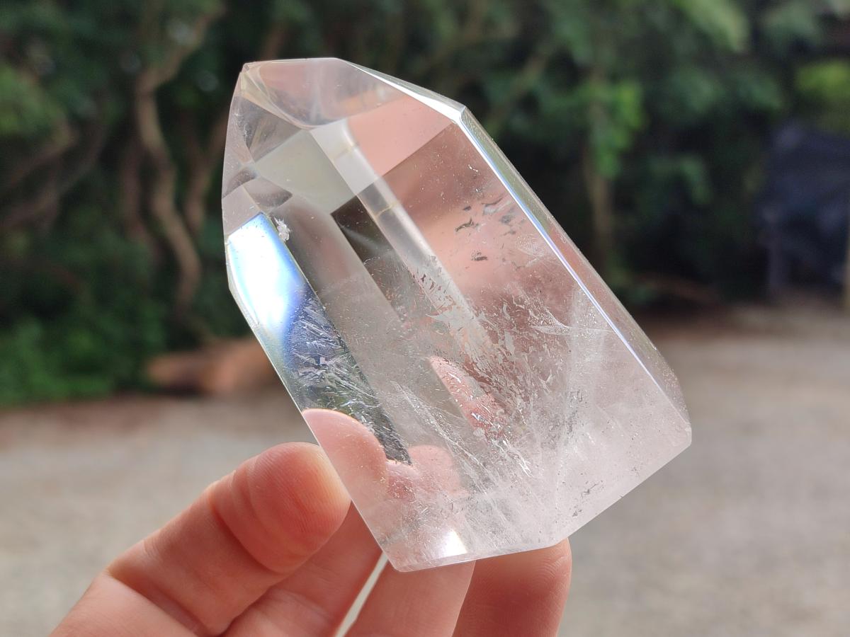 Polished Clear Quartz Crystals x 4 From Madagascar - Toprock Gemstones and Minerals 