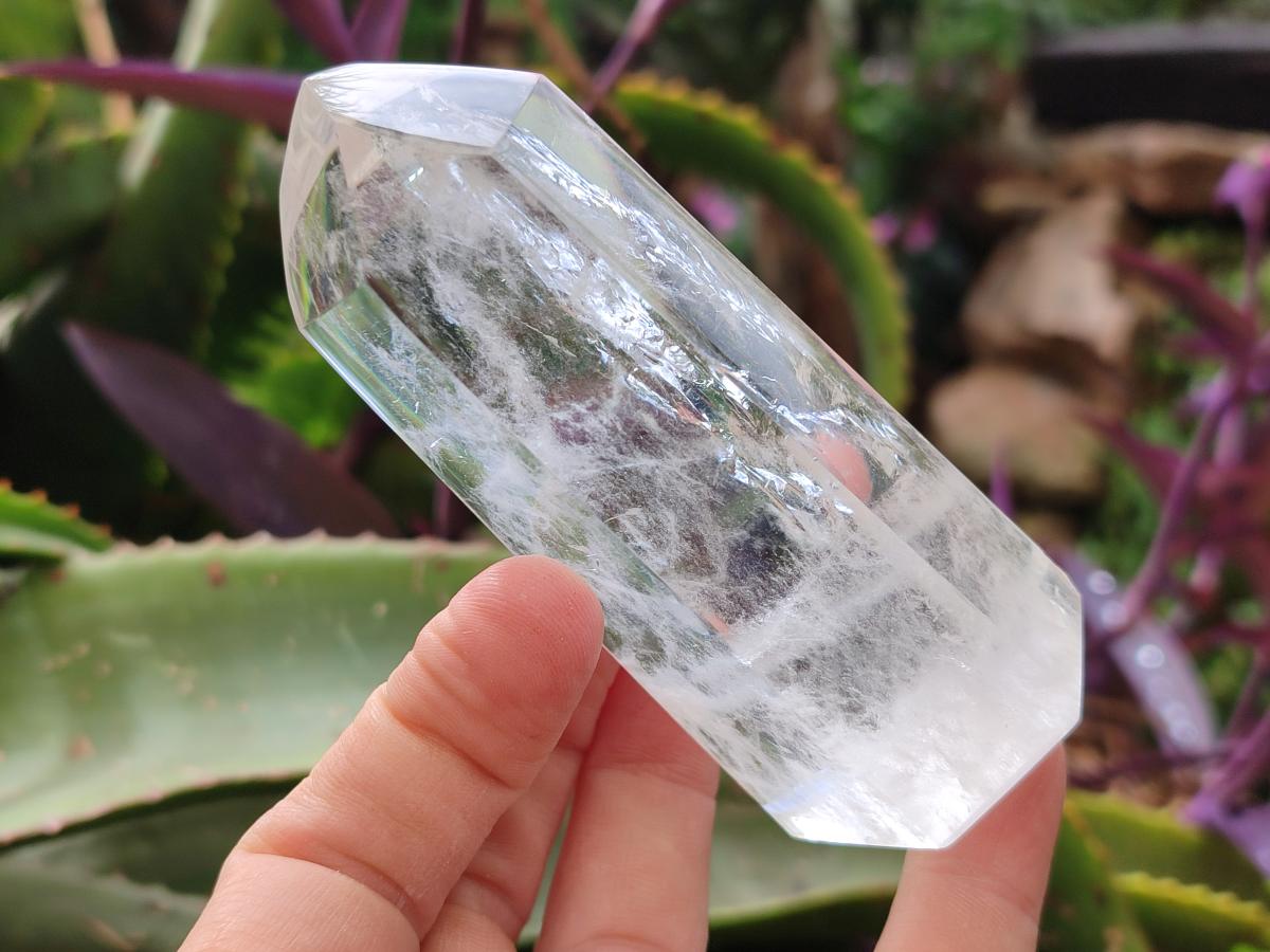 Polished Clear Quartz Crystals x 4 From Madagascar - Toprock Gemstones and Minerals 