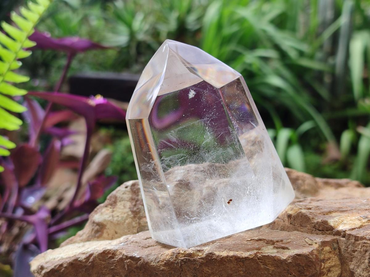 Polished Clear Quartz Crystals x 4 From Madagascar - Toprock Gemstones and Minerals 