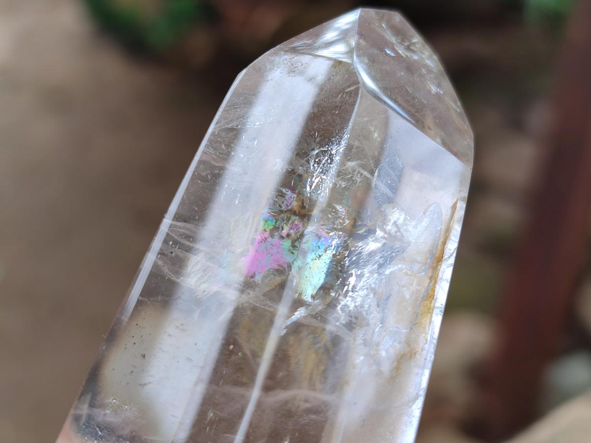 Polished Clear Quartz Crystals x 4 From Madagascar - Toprock Gemstones and Minerals 