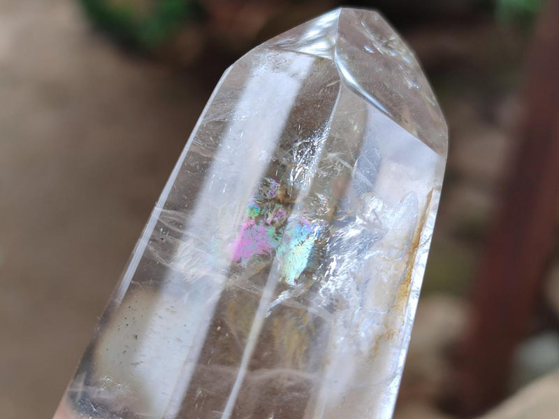 Polished Clear Quartz Crystals x 4 From Madagascar - Toprock Gemstones and Minerals 