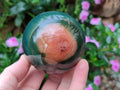 Polished Polychrome Jasper Spheres x 3 From Androka, Madagascar - Toprock Gemstones and Minerals 