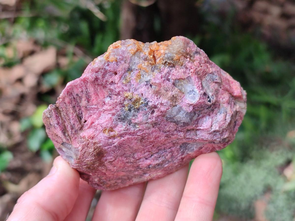 Natural Cobbed Rhodonite Specimens x 12 From Rhusinga, Zimbabwe - Toprock Gemstones and Minerals 