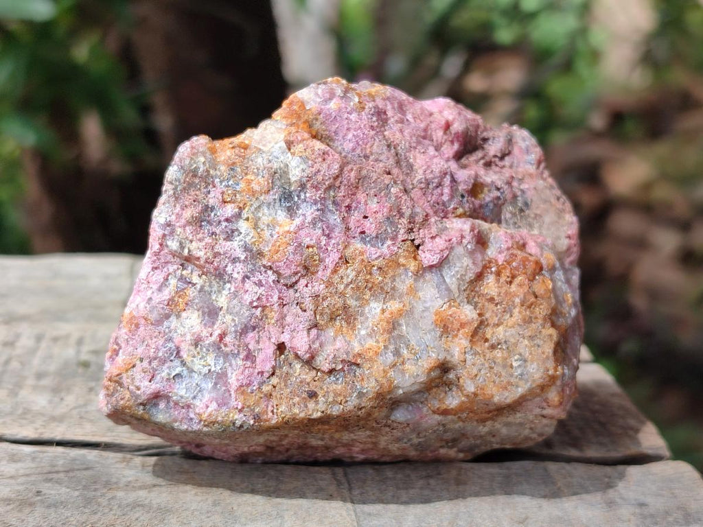 Natural Cobbed Rhodonite Specimens x 12 From Rhusinga, Zimbabwe - Toprock Gemstones and Minerals 