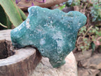 Polished One Side Mtorolite Chrysoprase Slices x 6 From Mutorashanga, Zimbabwe - Toprock Gemstones and Minerals 