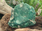Polished One Side Mtorolite Chrysoprase Slices x 6 From Mutorashanga, Zimbabwe - Toprock Gemstones and Minerals 