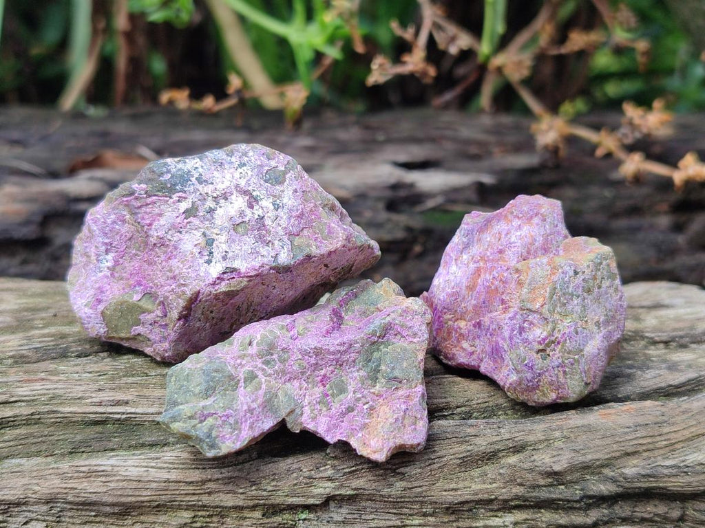 Natural Cobbed Stichtite Specimens x 70 From Barberton, South Africa - Toprock Gemstones and Minerals 