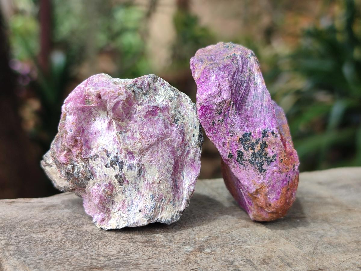Natural Cobbed Stichtite Specimens x 70 From Barberton, South Africa - Toprock Gemstones and Minerals 