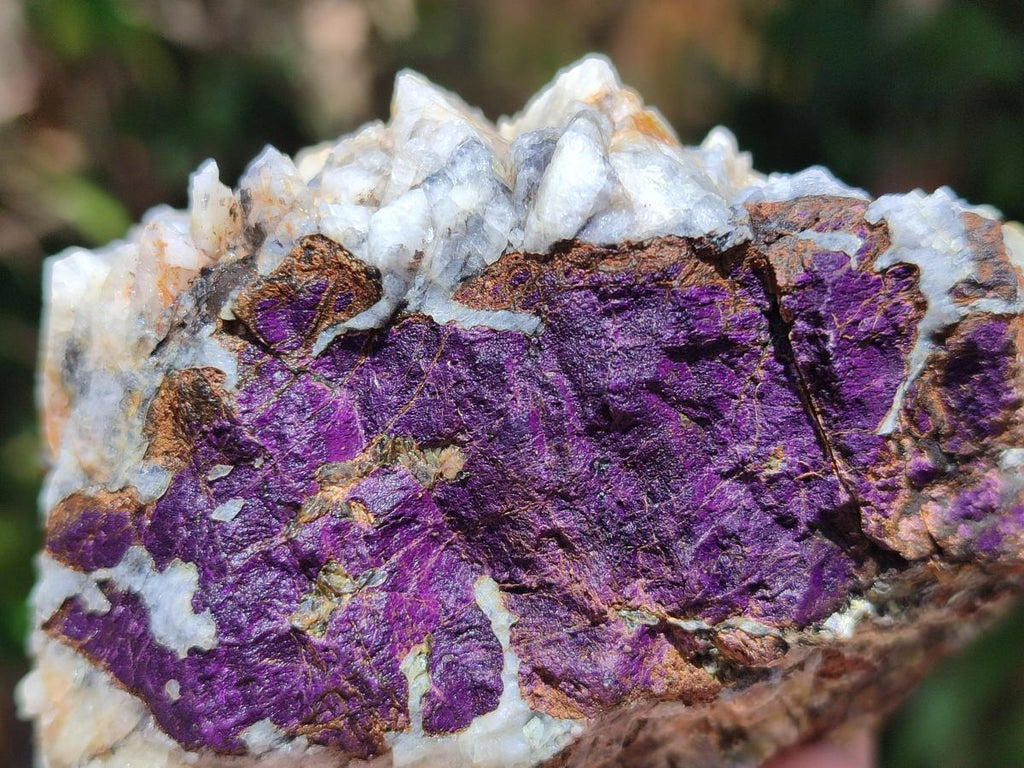 Natural Metallic Cobbed Purpurite Specimens x 6 From Erongo, Namibia - Toprock Gemstones and Minerals 