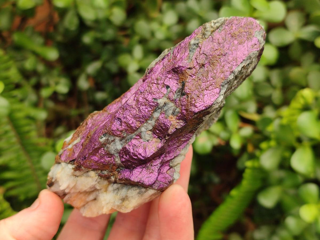 Natural Metallic Cobbed Purpurite Specimens x 6 From Erongo, Namibia - Toprock Gemstones and Minerals 