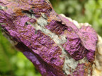 Natural Metallic Cobbed Purpurite Specimens x 6 From Erongo, Namibia - Toprock Gemstones and Minerals 