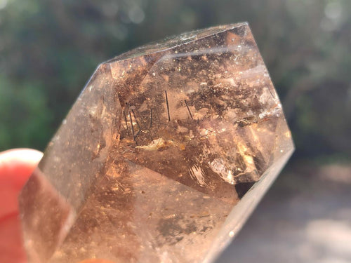 Polished Mix of Smokey Quartz Crystals x 6 From Madagascar - Toprock Gemstones and Minerals 