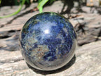 Polished Blue Iolite "Water Sapphire" Spheres x 2 From Madagascar - Toprock Gemstones and Minerals 