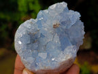 Natural Blue Celestite Specimens x 12 From Sakoany, Madagascar - Toprock Gemstones and Minerals 
