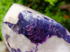 Polished Large Silver Leaf Lepidolite Standing Display Piece x 1 From Zimbabwe - Toprock Gemstones and Minerals 