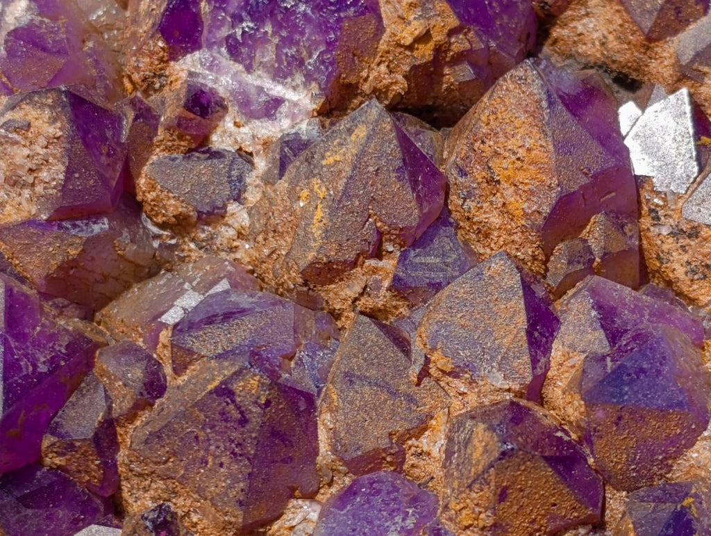 Natural Dark Amethyst Clusters x 5 From Mapatizya, Zambia - Toprock Gemstones and Minerals 
