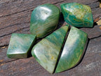 Polished Aventurine Free Forms x 5 From Zimbabwe - Toprock Gemstones and Minerals 
