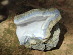 Natural Blue Lace Agate Geodes and Vug Specimens x 12 From Nsanje, Malawi - Toprock Gemstones and Minerals 