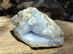 Natural Blue Lace Agate Geodes and Vug Specimens x 12 From Nsanje, Malawi - Toprock Gemstones and Minerals 