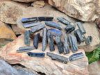 Natural Aegirine Single Crystals x 70 From Zomba, Malawi - Toprock Gemstones and Minerals 