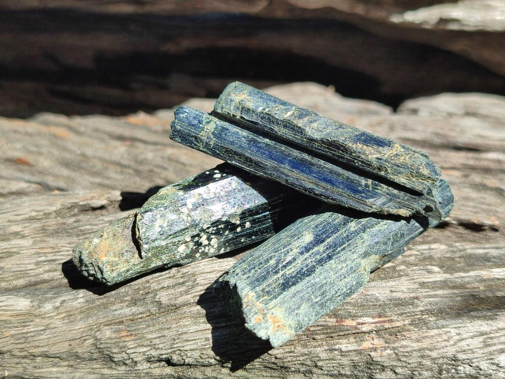 Natural Aegirine Single Crystals x 70 From Zomba, Malawi - Toprock Gemstones and Minerals 