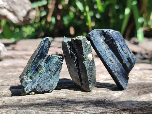 Natural Aegirine Single Crystals x 70 From Zomba, Malawi - Toprock Gemstones and Minerals 
