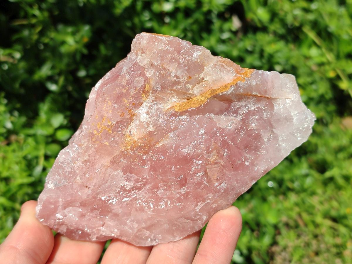 Natural Cobbed Rose Quartz Specimens x 11 From Northern Cape, South Africa - Toprock Gemstones and Minerals 