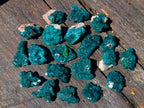 Natural Dioptase Specimens on Dolomite Matrix x 20 From Tantara Mine, Congo - Toprock Gemstones and Minerals 