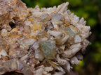 Natural Cubic Fluorite Specimens with Sprays of Acicular Quartz x 5 From Khorixas, Namibia