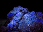 Natural Cubic Fluorite Specimens with Sprays of Acicular Quartz x 5 From Khorixas, Namibia