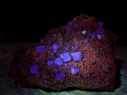 Natural Cubic Fluorite Specimens with Sprays of Acicular Quartz x 5 From Khorixas, Namibia
