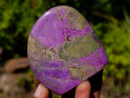 Polished Stichtite Standing Display Pieces x 12 From Barberton, South Africa