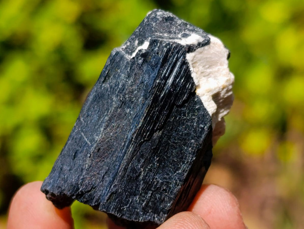 Natural Aegirine Bag of 1,28 Kg Lot  Single Crystals From Zomba, Malawi