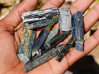 Natural Aegirine Bag of 1,28 Kg Lot  Single Crystals From Zomba, Malawi