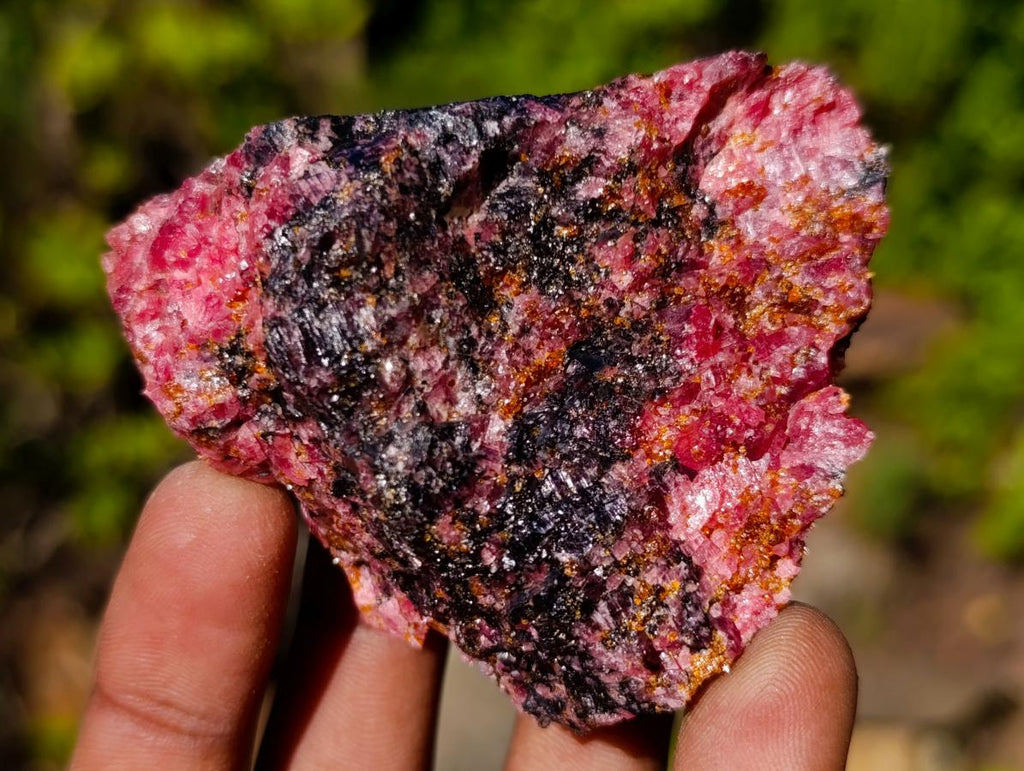 Natural Cobbed Rhodonite Specimens x 27 From Rhusinga, Zimbabwe - Toprock Gemstones and Minerals 