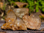 Natural Cascading White Phantom Smokey Luena and Smokey Citrine Quartz Crystals and Clusters x 35 From Luena, Congo - Toprock Gemstones and Minerals 