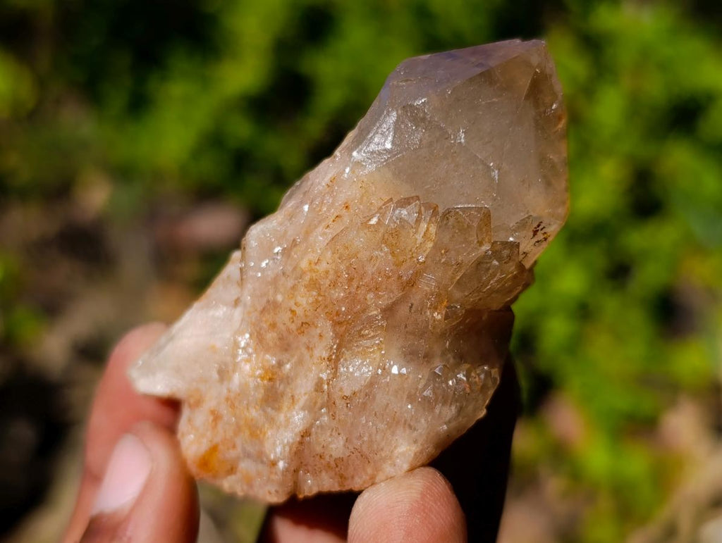 Natural Cascading White Phantom Smokey Luena and Smokey Citrine Quartz Crystals and Clusters x 35 From Luena, Congo - Toprock Gemstones and Minerals 
